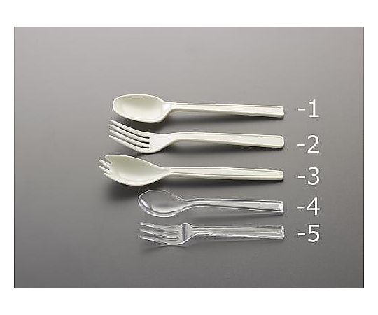 160mm プラスチックフォーク(ｱｲﾎﾞﾘｰ/100本)