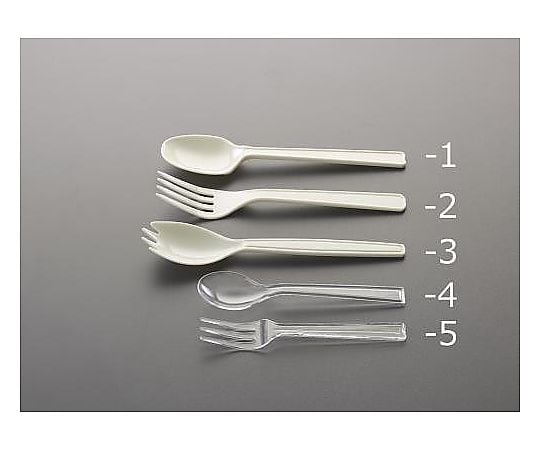 123mm プラスチックスプーン(透明/100本)