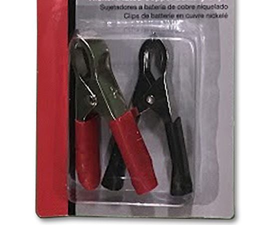 10A 充電用クリップ(赤･黒)