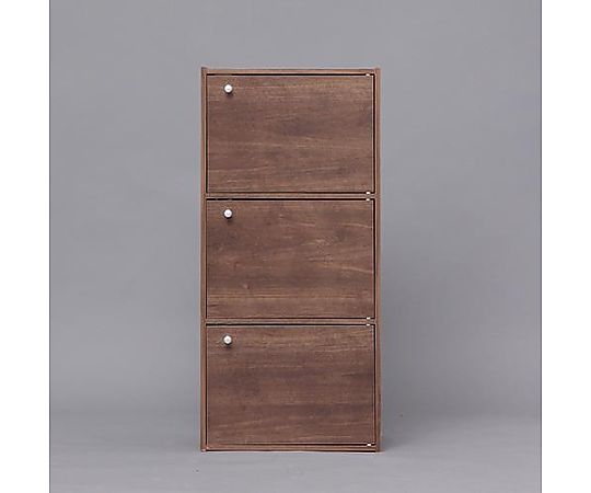 415x290x 880mm/ 3段 収納ラック(ﾌﾞﾗｳﾝ)