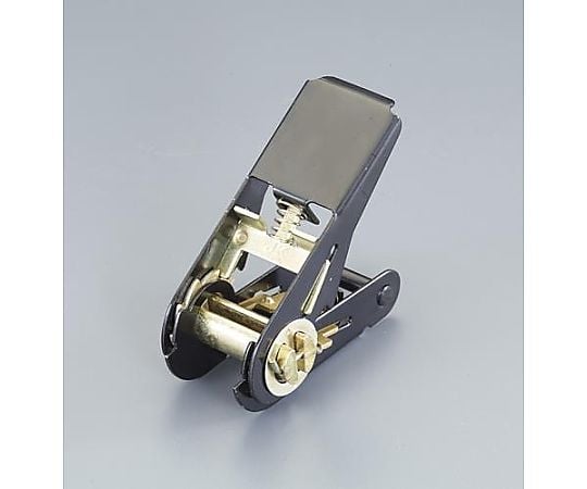 25mm/ 230kg バックル(ﾗﾁｪｯﾄ式/ｽﾁｰﾙ黒ﾒｯｷ)