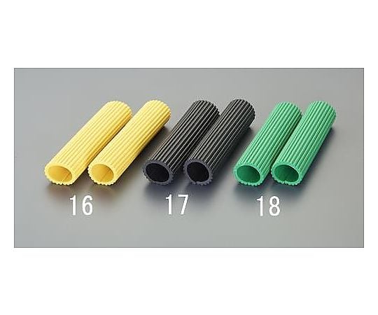 φ34x150mm ハンドルグリップ(ｸﾞﾘｰﾝ/2本)