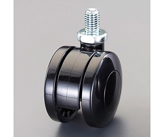 60mm キャスター(ﾂｲﾝﾎｲｰﾙ･M10xP1.5ﾈｼﾞ)