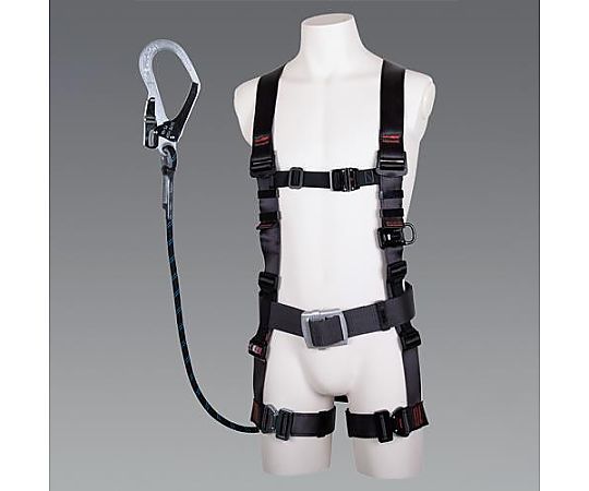 墜落制止用器具(ﾌﾙﾊｰﾈｽ/ﾛｰﾌﾟ式ﾗﾝﾔｰﾄﾞ付)