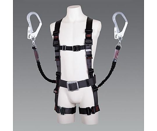 墜落制止用器具(ﾌﾙﾊｰﾈｽ/伸縮式ﾂｲﾝﾗﾝﾔｰﾄﾞ付)