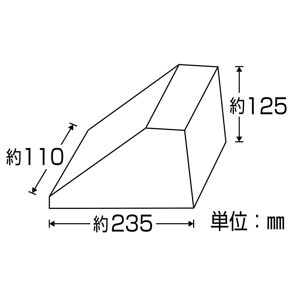 64-2324-95 タイヤストッパー（輪止め） 大型車用（10t車迄） 黒