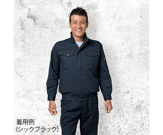空調服長袖ブルゾン　シルバー　S　54000