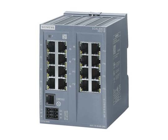 Siemens 16 RJ45 port Mount Ethernet, 10 Mbit/s, 100 Mbit/s 6GK5216-0BA00-2AB2