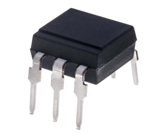 フォトカプラ AC入力 トライアック出力 1 6-Pin スルーホール実装 1セット（65個入）