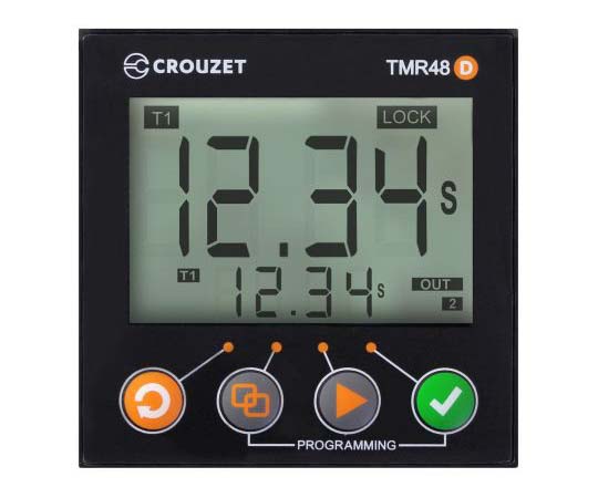 遅延リレー オンディレー 100 → 240 V ac/dc パネル取り付け