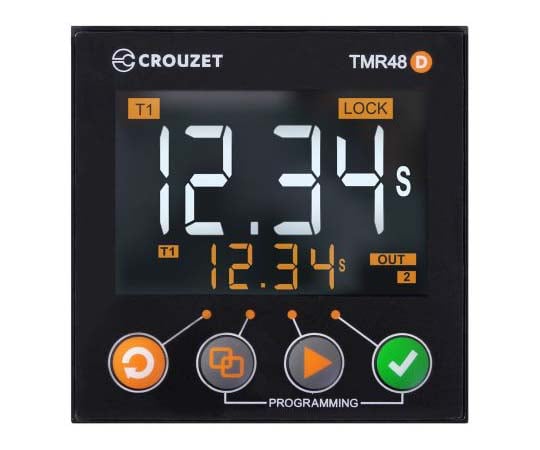 遅延リレー オンディレー 24 → 240 V ac/dc パネル取り付け