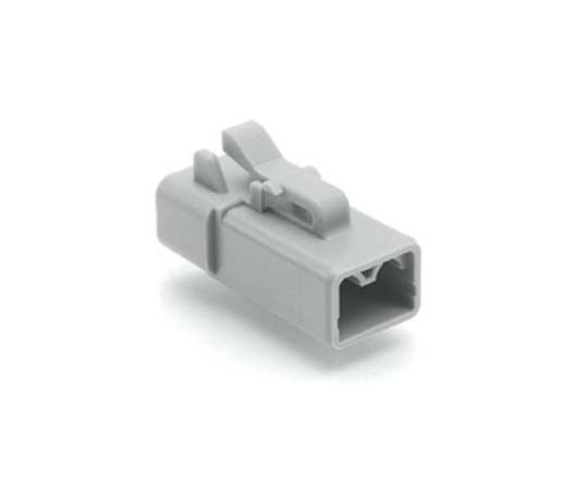 自動車用コネクタ ATPシリーズ 2極 オス 25A グレー ケーブルマウント IP67 1袋（800個入）