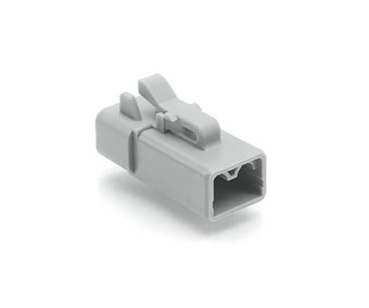 自動車用コネクタ ATPシリーズ 2極 オス 25A グレー ケーブルマウント IP67 1袋（2個入）