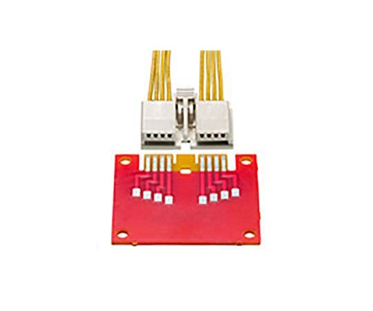 EDGELOCK 2mmピッチ 6極 1列 ライトアングル ストラドルマウント メス 1袋（10個入）