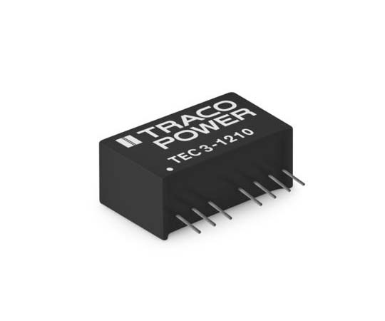 絶縁DC-DCコンバータ Vout：12V dc 36 → 75 V dc　3W 48 V dc