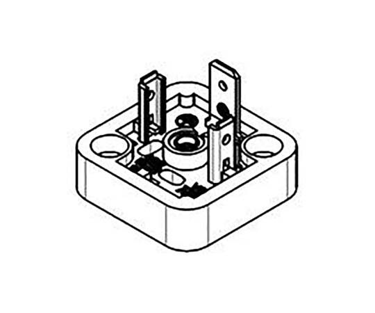 DIN43650ソレノイドコネクタ 121012シリーズ DIN43650 2P+E IP65 IP67 1袋（5個入）