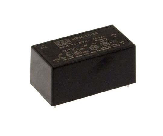 スイッチング電源 12V dc 1.25A 15W　密閉型 Y