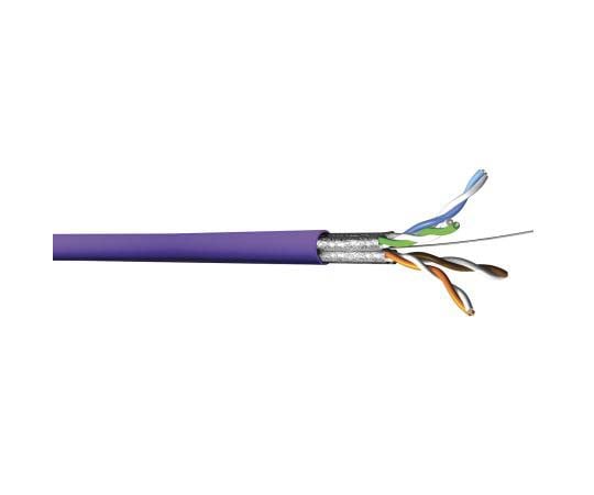 Cat6aケーブル 紫 U/FTP