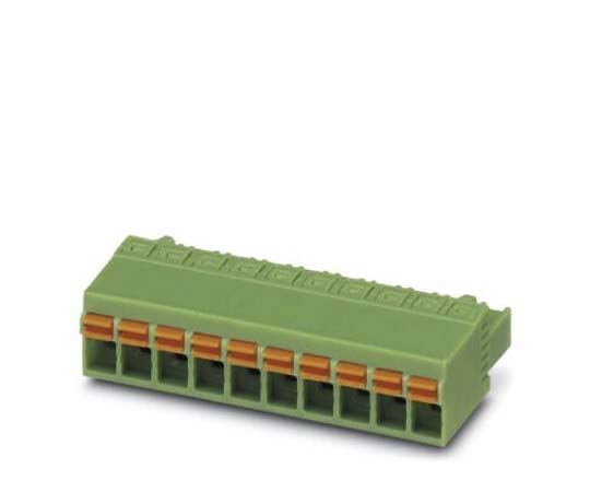 基板用端子台 FKCNシリーズ 5.08mmピッチ 1列 2極 緑 1袋（5個入）