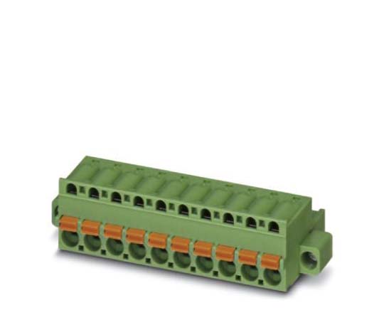 基板用端子台　FKCシリーズ　5.08mmピッチ　1列　4極　緑