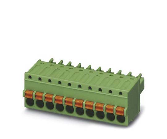 基板用端子台　FK-MCPシリーズ　3.81mmピッチ　1列　12極　緑