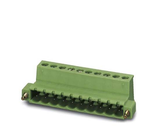 基板用端子台　ICシリーズ　5.08mmピッチ　1列　8極　緑