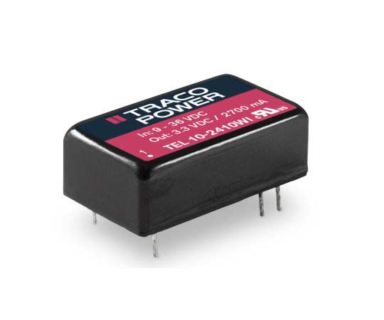 絶縁DC-DCコンバータ Vout：24V dc 18 → 75 V dc 10W 48 V dc 1セット（10個入）