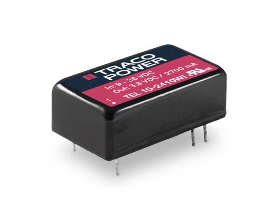 絶縁DC-DCコンバータ Vout：3.3V dc 9 → 36 V dc 8.9W 24 V dc 1セット（10個入）