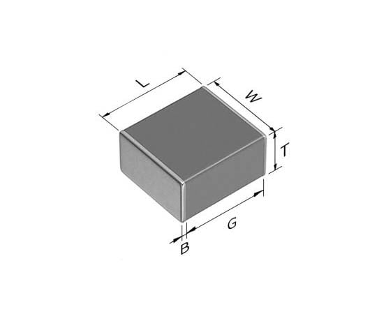 積層セラミックコンデンサ（MLCC） 0.1μF 450V dc ±5％ 1袋（5個入）