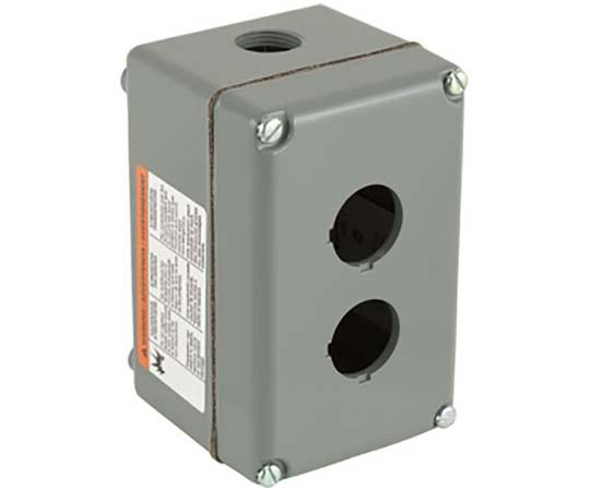 コントロールボックス　穴径 30mm　2 点用　アルミ