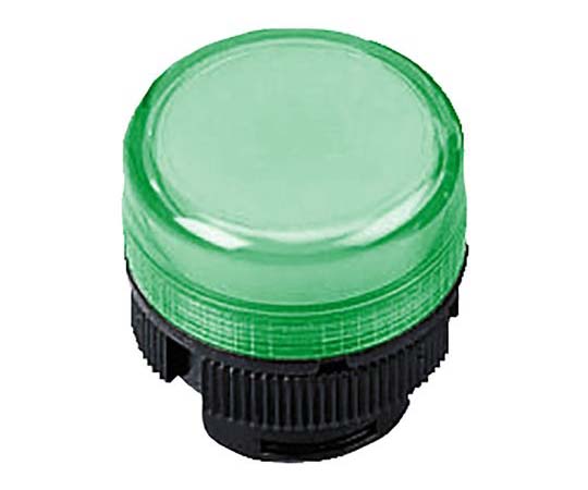 Harmonyシリーズ パイロットライトヘッド 緑 パネル取り付け取付