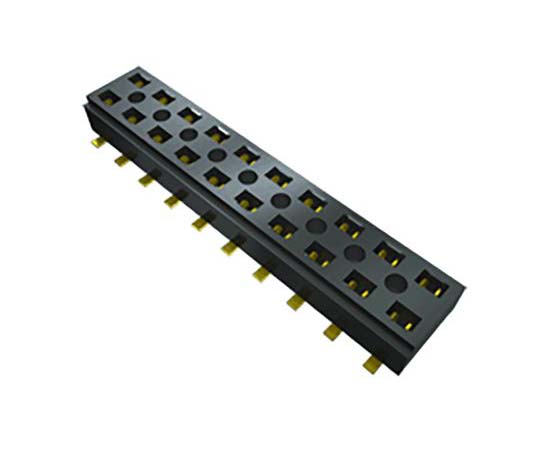 基板接続用ソケット CLT シリーズ 2mm 12 極 2 列 表面実装 1袋（5個入）