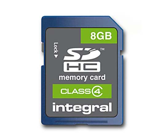 マイクロ SD　容量：8 GB　クラス：Class 4