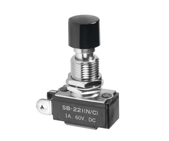 押しボタンスイッチ 3 A On-(Off) 単極単投(SPST)