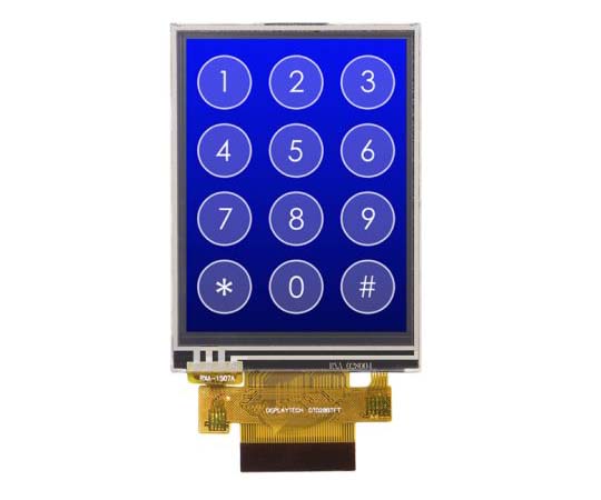 2.8インチ TFT TFT 液晶ディスプレイ　240 x 320　タッチパネル 抵抗性