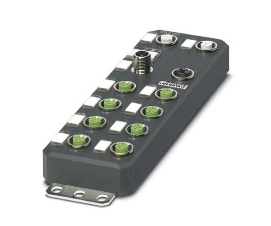 スプリッタ AXL　8 ポート 5 極 M12 ソケット　EtherNet/IP