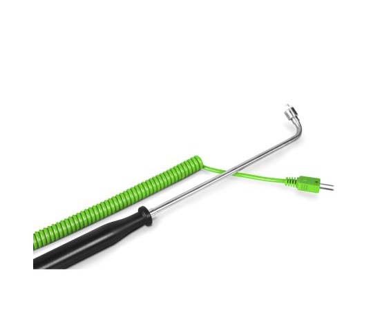 熱電対センサ　Kタイプ ミニチュアプラグ +900°C　180 (Cold Leg) mm　40 (Hot Leg) mm