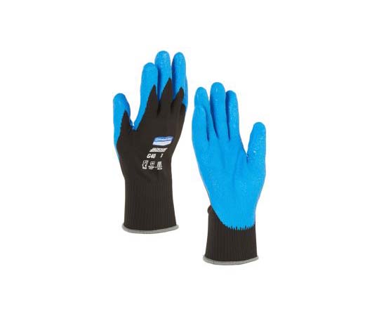 ナイロン手袋 汎用 青 1袋（12組入） 40228