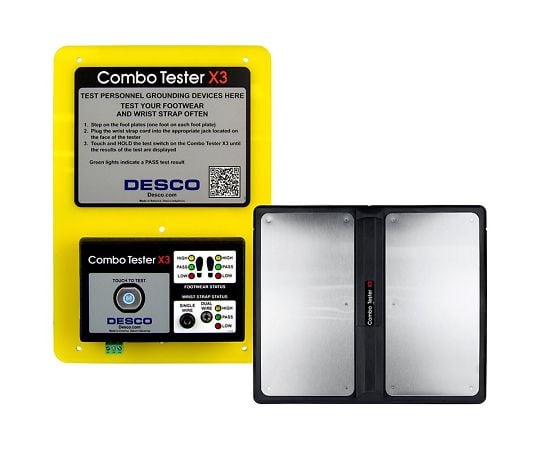 リストストラップ＆シューズチェッカー　デュアルフットプレート付き