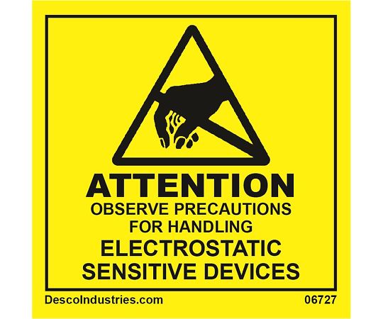 ラベル　「ATTENTION」　MIL　129N　500枚