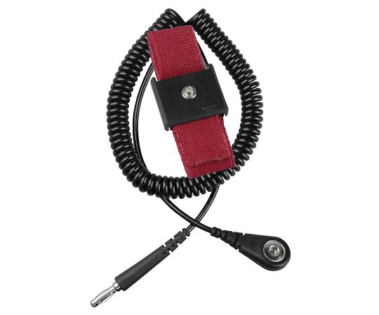 リストストラップ　ワニ口クリップ付きキット　伸縮性　長さ調整機能付き　4mm