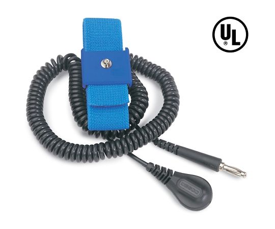 リストストラップ　伸縮性　長さ調整機能付き　コード長さ　3.65m　4mm