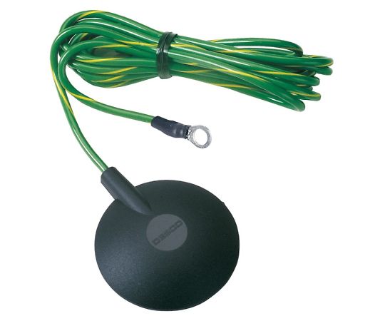 コード　接地　マット接続用　ねじ穴付き10mm端子　抵抗なし