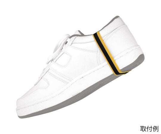 静電気対策フットグラウンダー　使い捨てタイプ　かかと用　100枚