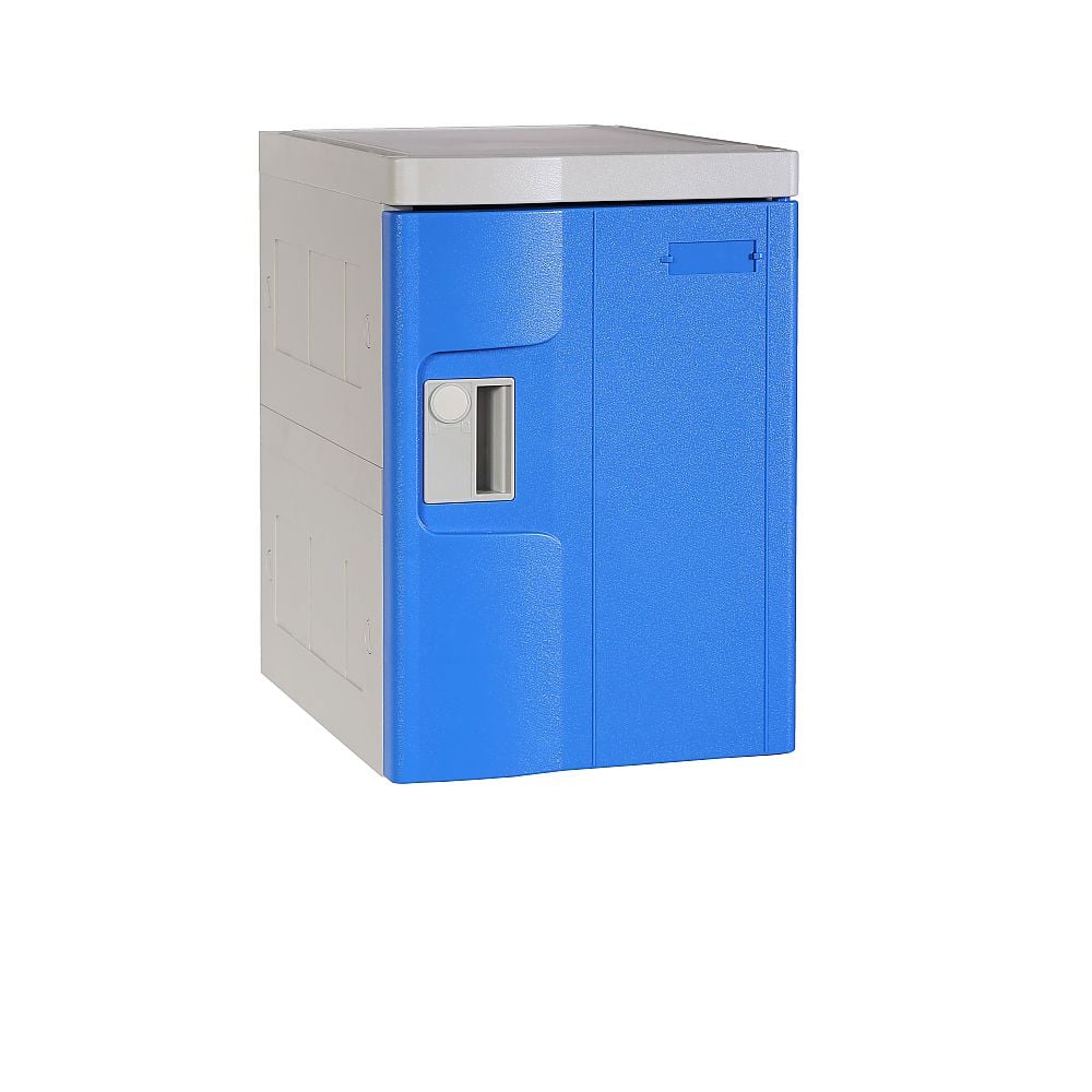 64 3187 47 T 280s樹脂製ロッカー 組立式 青 Mt Tpla280s Bl Axel アズワン