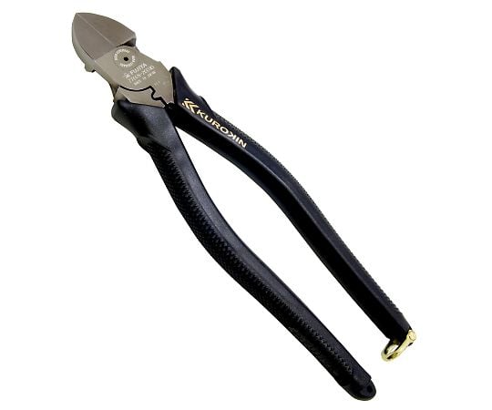 電工名人偏芯薄刃ニッパ（黒金）　208mm