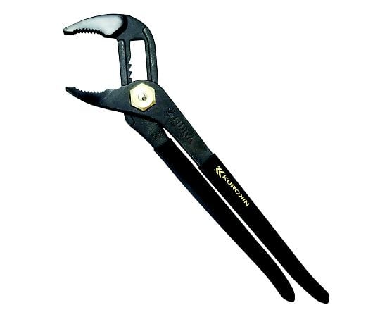 ウォーターポンププライヤー（黒金・バネ付）　254mm
