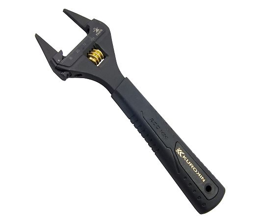 先薄モンキー（黒金・グリップ付）　214mm