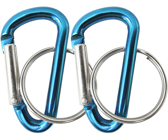 スナップフック　4mm　青