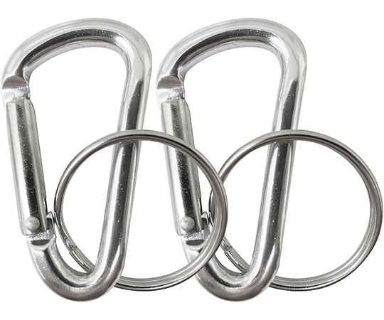 スナップフック　4mm　銀